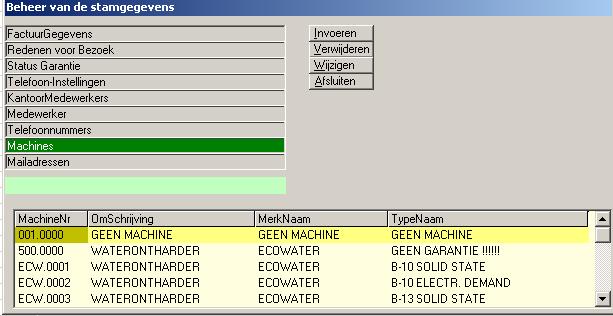 Stamgegevens